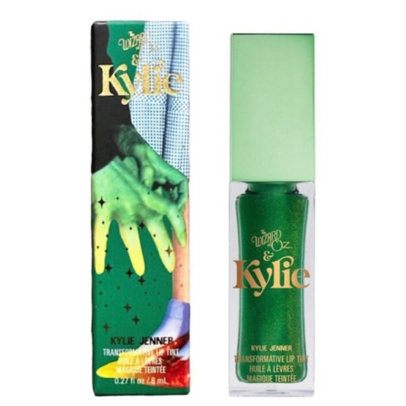 💚 Kylie Cosmetics Emerald City Wizard Of Oz Transformative Lip Tint BNIB - Picture 1 of 2